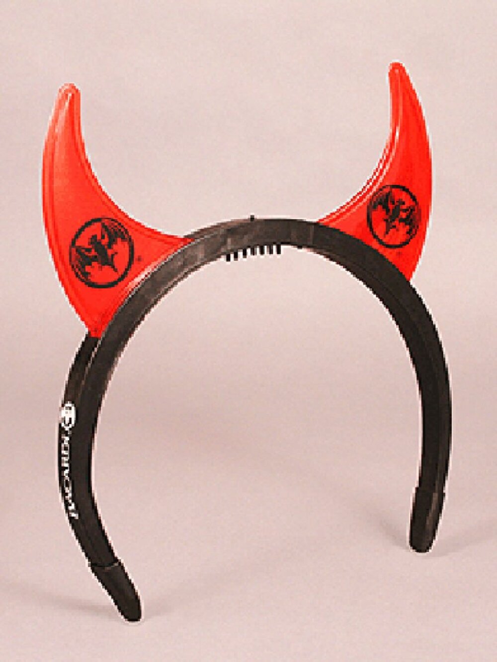Pair of Unique BACARDI Headbands w/ FLASHING HORNS For Halloween!